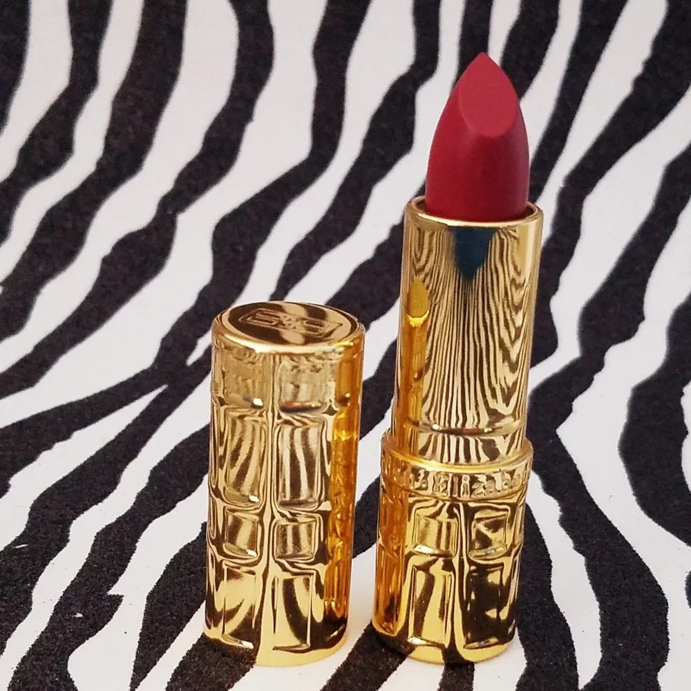 Set of 2 Elizabeth Arden Ceramide Ultra Lipstick RUBY ROSE #26 in Gold Tube‎